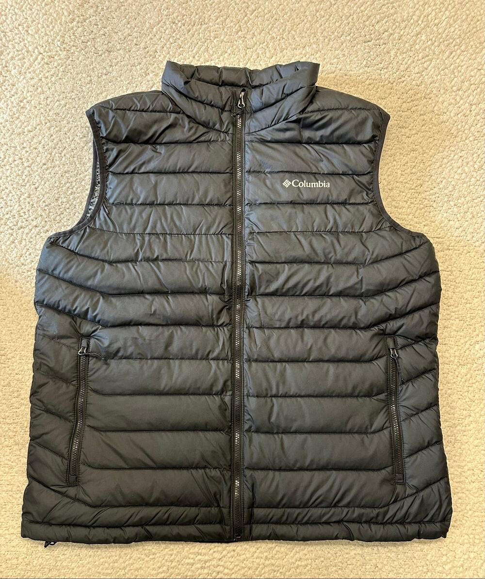 Columbia Mens Omni Heat Puff Vest Size XL